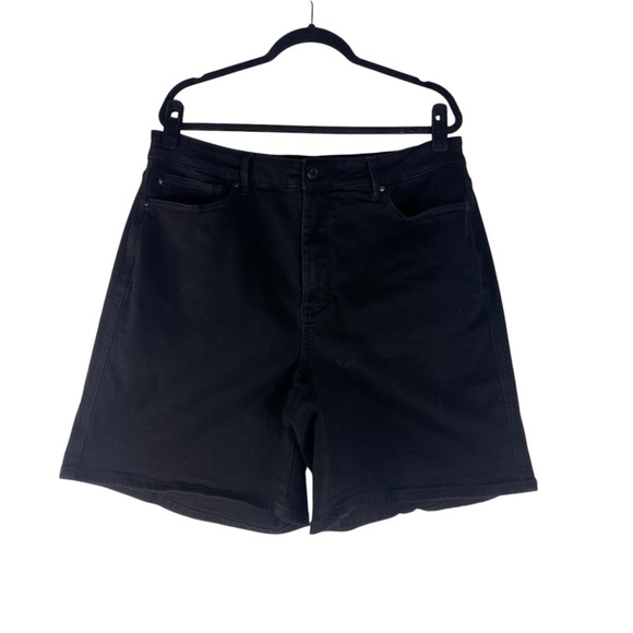 Judy Blue High Rise Jean Shorts 3XL Black Denim JB150237 - Picture 1 of 8